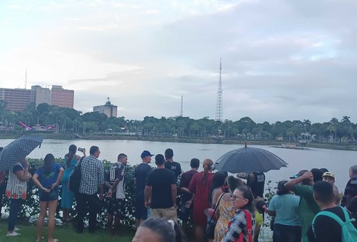 Homem morre após cair na Lagoa do Parque Solon de Lucena, em João Pessoa