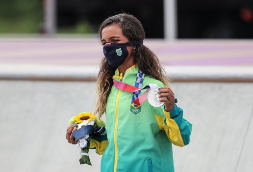 Fadinha ganhou a prata para o Brasil