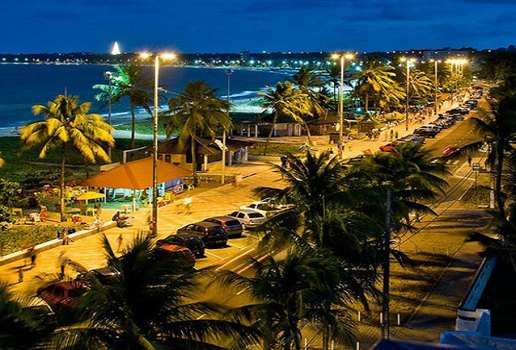 Praia de Cabo Branco, em João Pessoa.