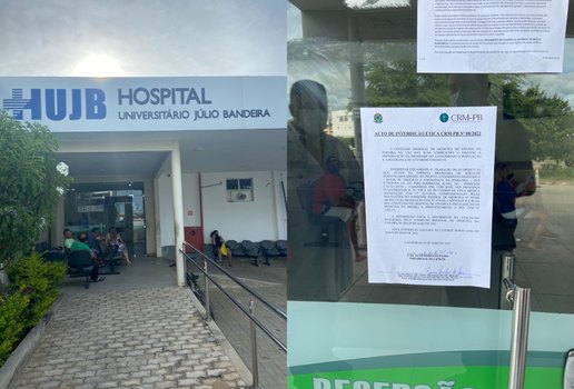 CRM-PB interdita eticamente Setor de Urgência e Emergência Pediátrica do HU, em Cajazeiras