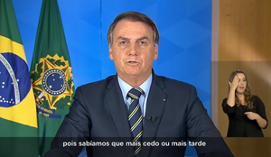 Pronunciamento bolsonaro reproducao TV Brasil 01