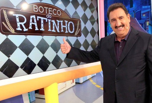 No programa, Ratinho falou que era fã de Flávio José.