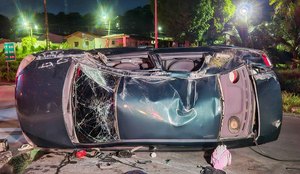 Capotamento perseguicao