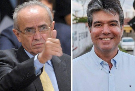 Cícero Lucena e Ruy Carneiro devem concorrer nas eleições de 2024.