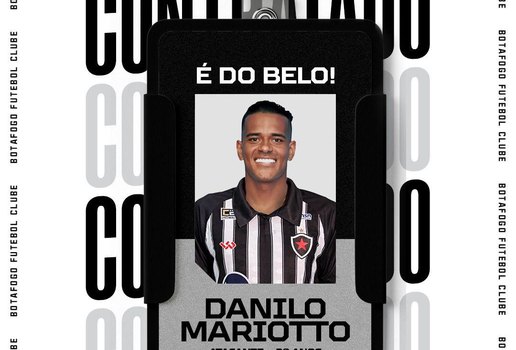 BOTAFOGO-PB ANUNCIA CONTRATAÇÃO DE DANILO MARIOTTO