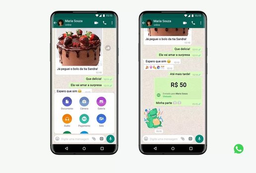 WhatsApp libera recurso para transferência de dinheiro