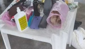 PM recupera objetos de turistas vítimas de arrastão em praia da PB