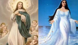 Nossa Senhora da Conceição e Iemanjá