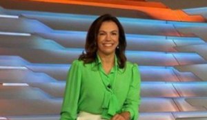 Ana Paula Araujo deixa Globo as pressas ao saber da morte do pai