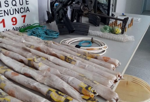 Operação prende 19 suspeitos e artefatos explosivos na PB