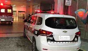 Hospital de trauma viatura samu policia