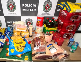 Produtos roubados supermercado cabedelo