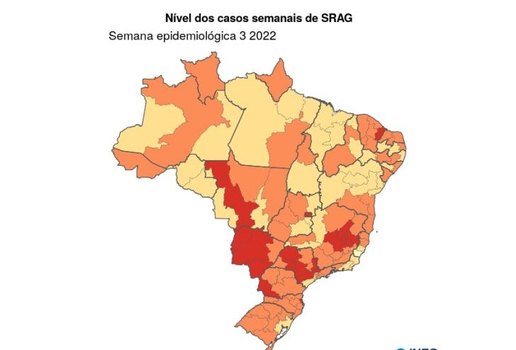 Análise ocorreu entre 16 e 22 de janeiro deste ano.