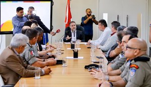 O governador renan filho afirmou que as metas estabelecidas para este ano na seguranca publica foram alcancadas e que 2019 foi muito simbolico e significativo do ponto de vista da reducao da violencia em alagoa