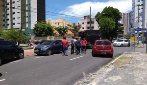 Protesto motoristas Manaira