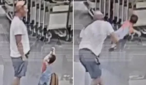 Homem arremessa bebe de 18 meses em aeroporto