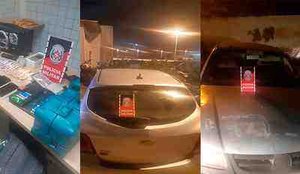 Policia Militar prende integrantes de quadrilha envolvida em roubos de carros na Paraiba