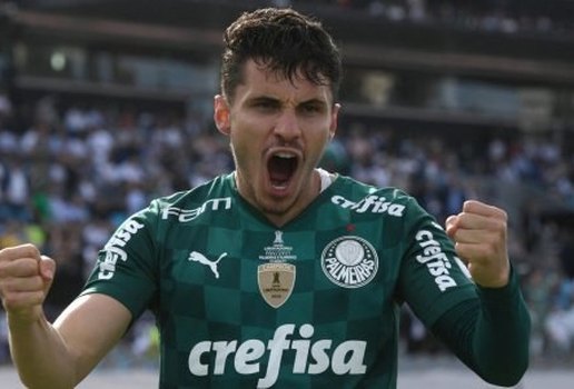 Raphael Veiga abre o placar na final da Libertadores 2021; veja gol