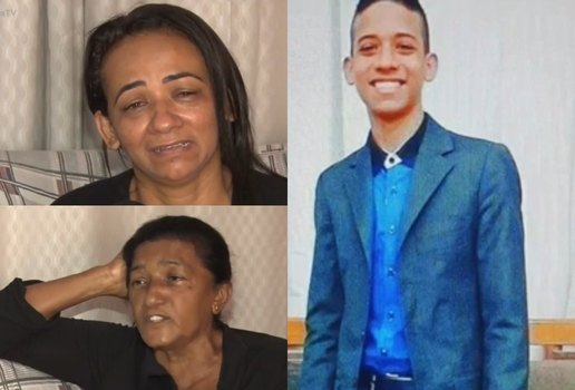 Avó de jovem morto pede justiça e desabafa: "Meu neto é quem tá preso para sempre"