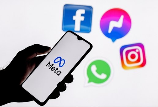 Logotipo meta instagram facebook whatsapp