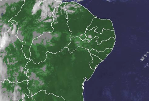 Defesa Civil alerta para risco de chuva intensa na costa do Nordeste