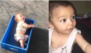 Foto de bebê perdido no Afeganistão viraliza; pais procuram filho