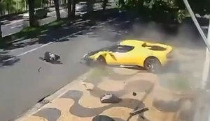 Acidente com ferrari em campinas