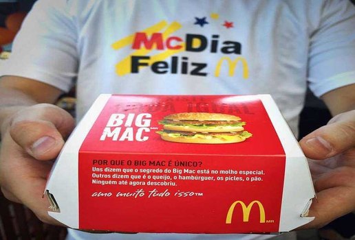 Renda gerada com as vendas de sanduíches Big Mac em todos os restaurantes McDonald's será revertida.