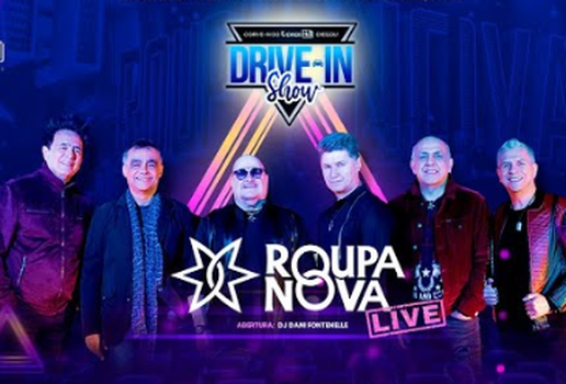 Roupa nova show drive in