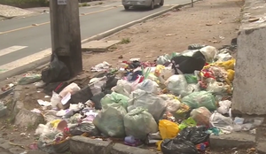 Lixo acumulado em bairros de joao pessoa