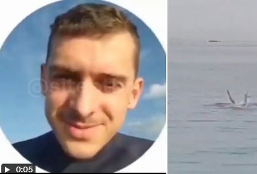 Vídeo mostra momento de ataque de tubarão que matou jovem russo