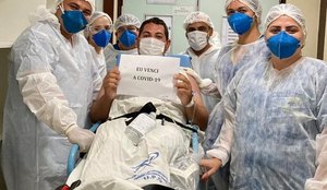 Hospital de Trauma de Joao Pessoa registra primeira alta da UTI Covid 19