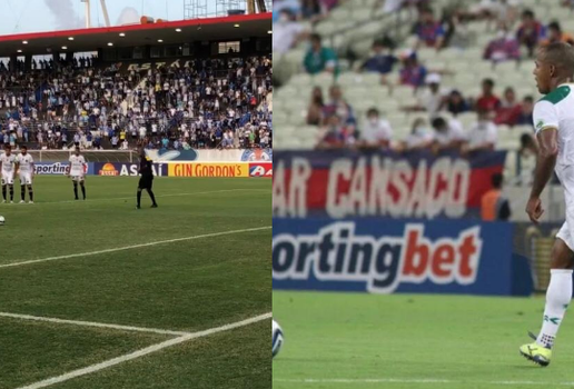 Botafogo-PB e Sousa entraram em campo neste domingo