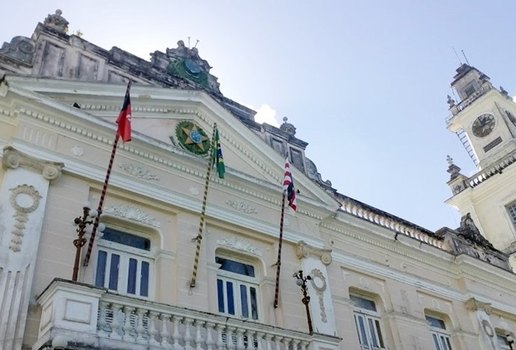 Palácio da Redenção, sede do governo da Paraíba, em João Pessoa