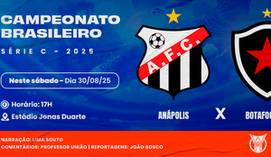 PORTAL 01 ANAPOLIS X BOTAFOGO