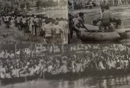 Tragedia na lagoa 1975