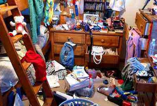 Messy bedroom 2