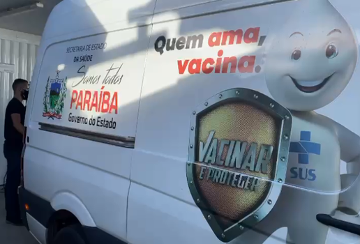 Vacinas serão distribuídas aos municípios paraibanos