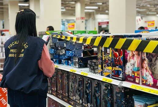 Procon fiscalizacao brinquedos