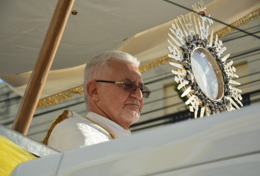 Dom Delson celebra missa na manhã desta quinta-feira (30) de Corpus Christi