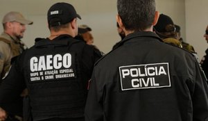 Gaeco e Polícia Civil participam das ações.