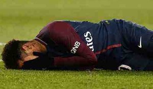 Neymar lesionado psg