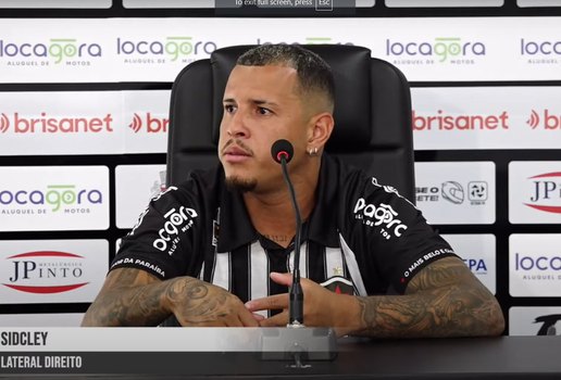 Lateral sidcley apresentacao botafogo pb