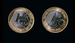 Banco Central lanca moeda comemorativa de R 1 pelos 60 anos do orgao