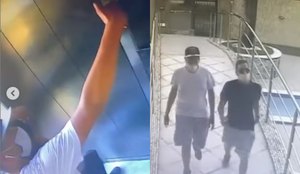 Dupla faz selfie após invadir e roubar apartamento de luxo em João Pessoa