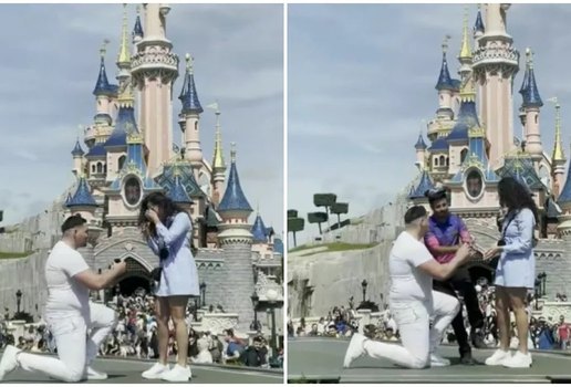 Funcionário da Disney interrompe pedido de casamento e viraliza na web; veja