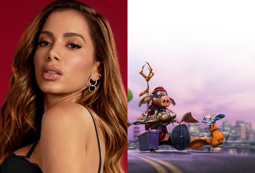De férias na PB, produtor de 'Madagascar' diz que Anitta está no elenco de nova animação