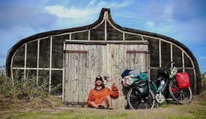 Paraibano já viajou 1,5 mil quilômetros de bicicleta