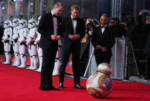 Principes estreia filme star wars