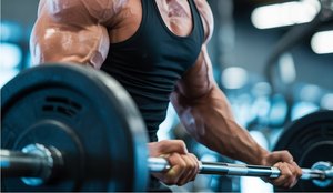 A photograph of a muscular man intensely GJ4pesxy Q1q7 Zjke2jln EA xjq T Um UN Qs Wkd QP Az C Fvog